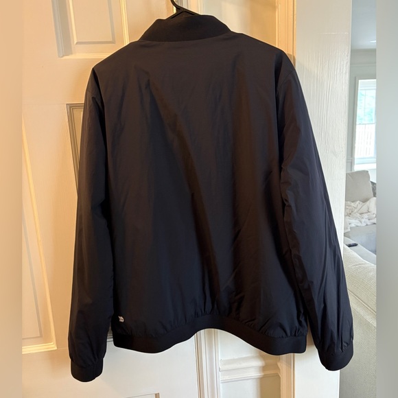 All in Motion Black Varsity Bomber Jacket Men’s Large Insulated - Picture 2 of 3